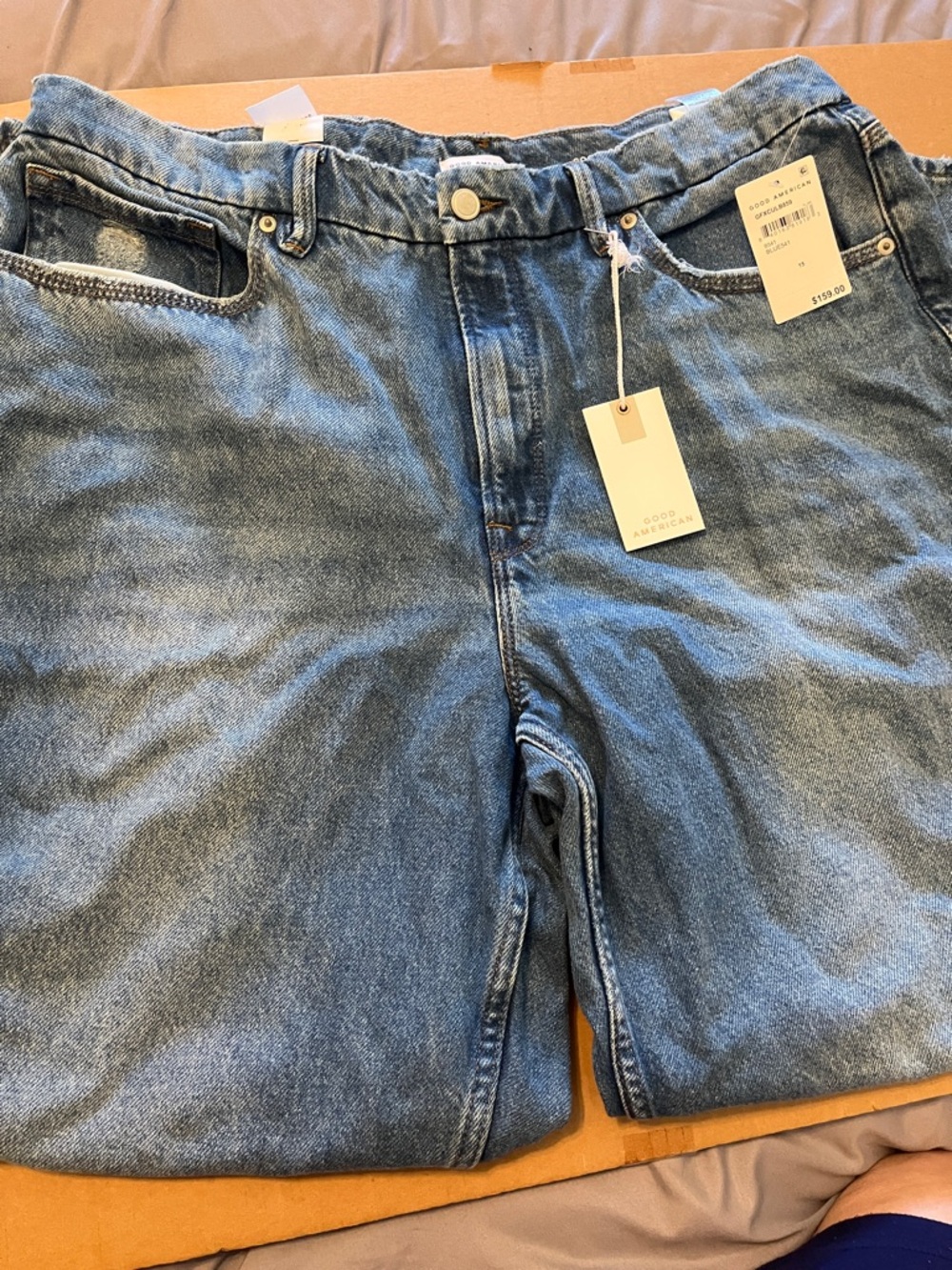 Good American women Light Blue Relaxed Fit Jeans